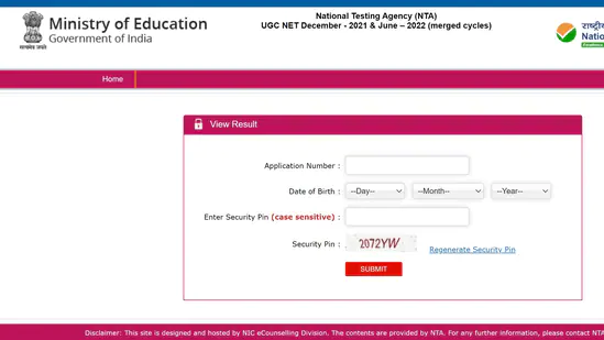 ugc result