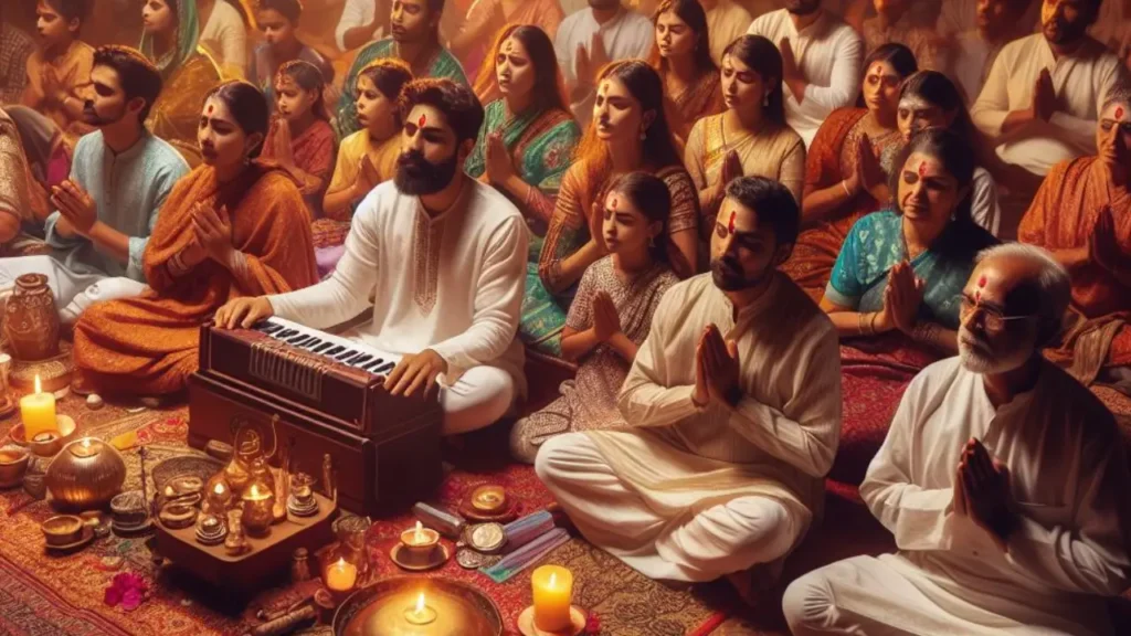 Bhajan and kirtan